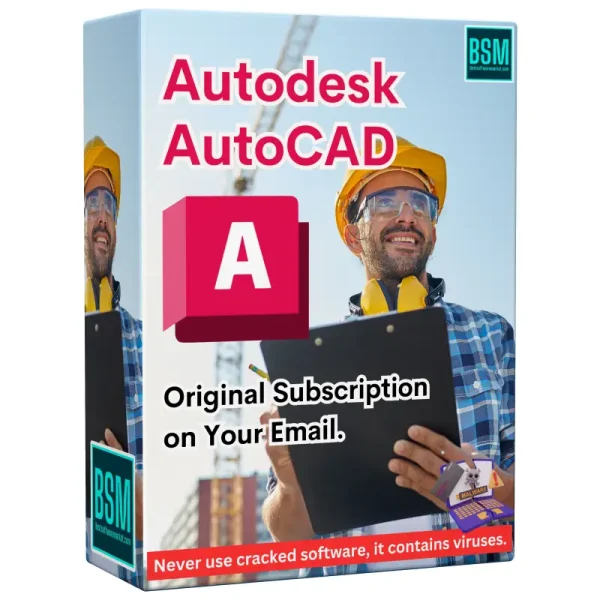 Autodesk AutoCAD 2027/2026/2025 for 1 Year Subscription on personal mail (Windows/Mac)