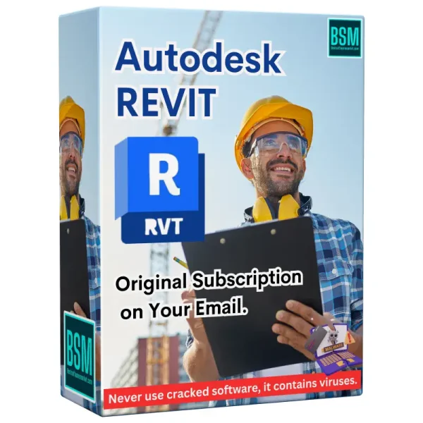 Autodesk Revit 2025/2024/2023 for 1 Year Subscription (Windows/Mac)