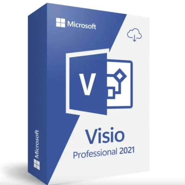 Ms Visio Professional 2021 Online Activation key 1pc lifetime validity