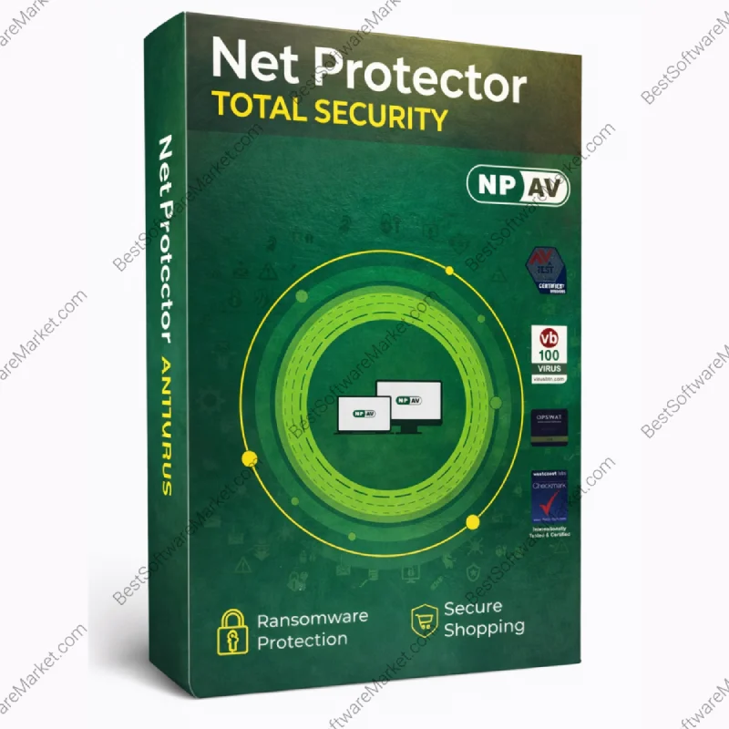 NPAV Net Protector Total Security 1pc 1year - For Medium Security
