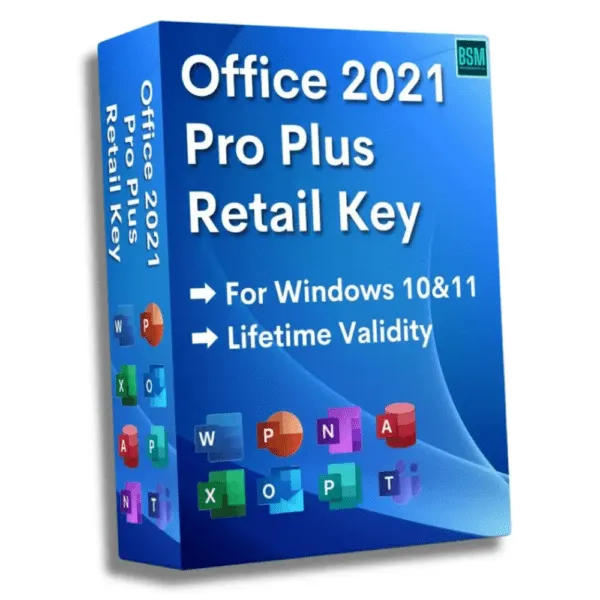 Office 2021 Professional Plus Lifetime Key (Reactivation up to 3 times)