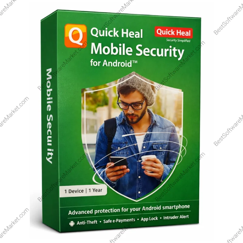 Quick Heal Advanced Mobile Security for Android – Real-Time Virus Protection & Privacy Shield