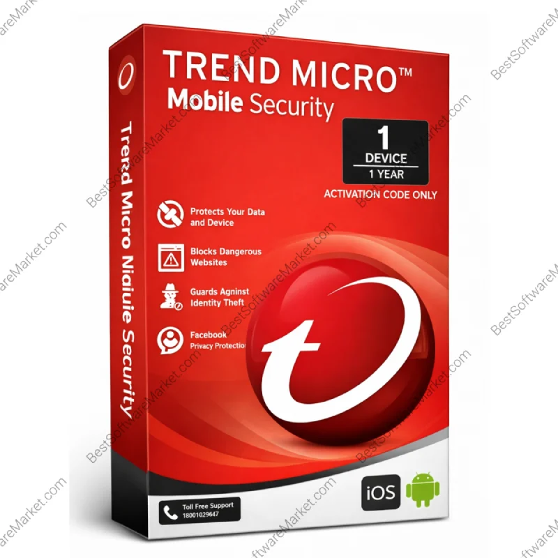Trend Micro Mobile Security – Safe Banking & Complete Privacy Protection (Android & iOS)