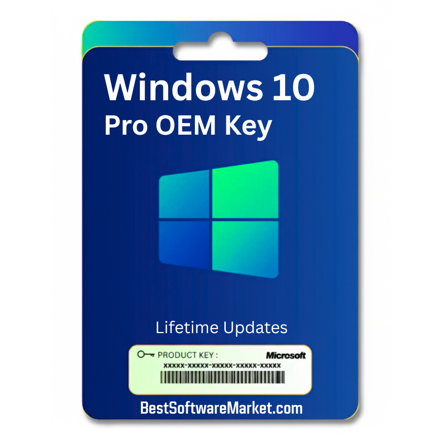 Windows 10 Pro OEM Key Online activation Lifetime Validity