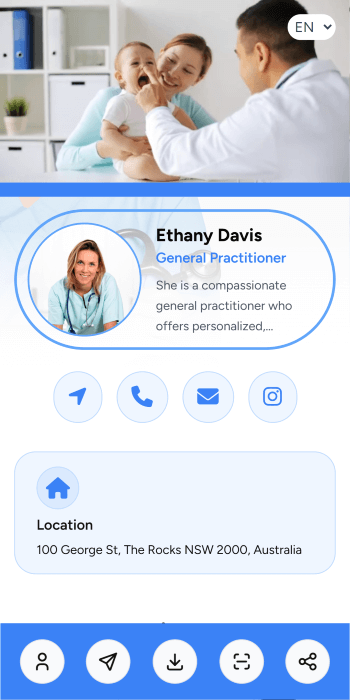 Mini website sample