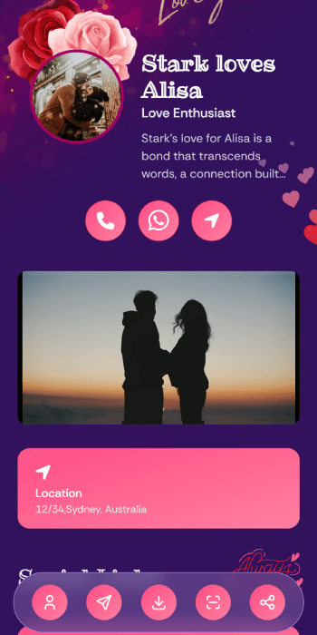 Mini website sample