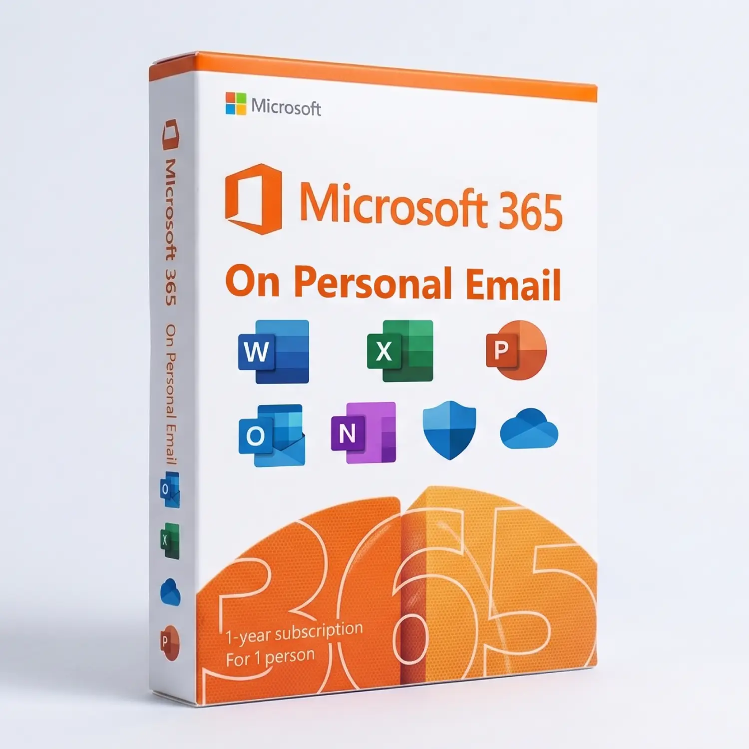 Microsoft Office 365 (Latest) - with 1TB Secure OneDrive Storage -1Year Validity - On your Own E-mail