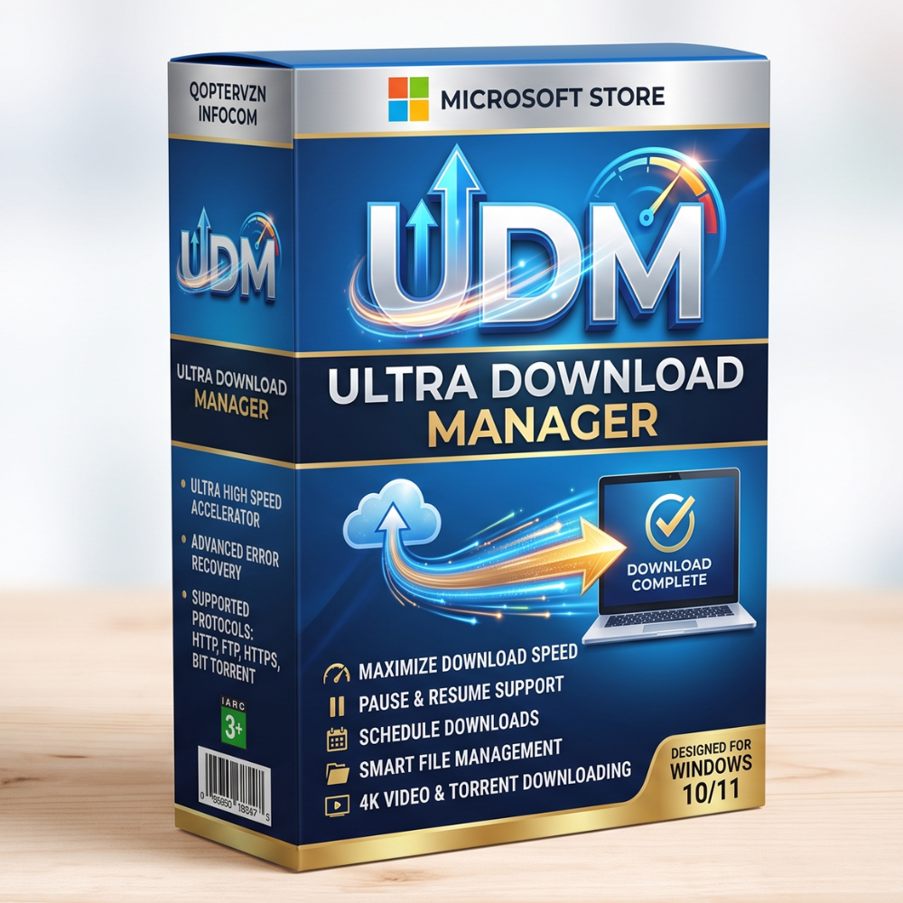 Ultra Download Manager UDM - Lifetime (Best IDM Alternative)